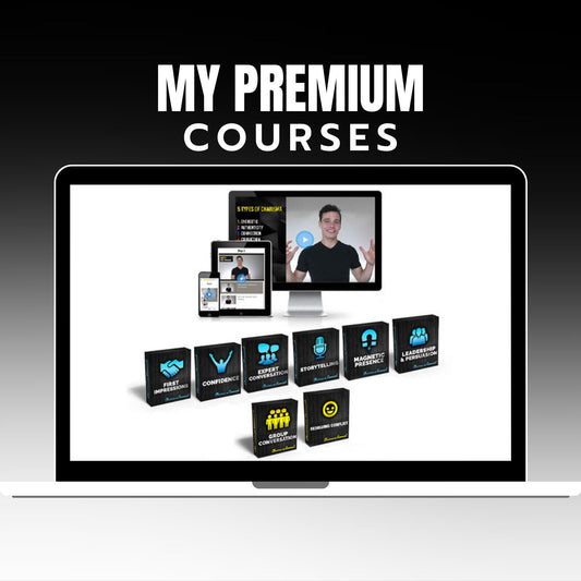 Charlie Houpert - Charisma University on My Premium Courses