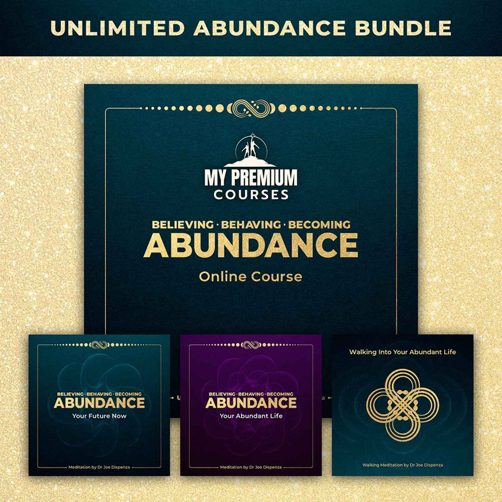 Dr Joe Dispenza - Unlimited Abundance Bundle Online Course on My Premium Courses