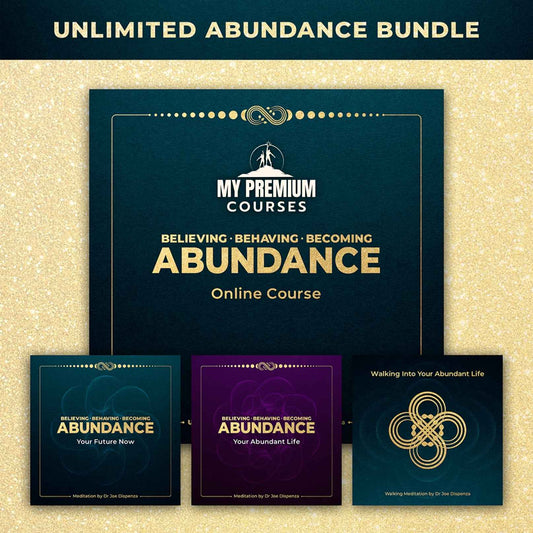 Dr Joe Dispenza - Unlimited Abundance Bundle Online Course on My Premium Courses