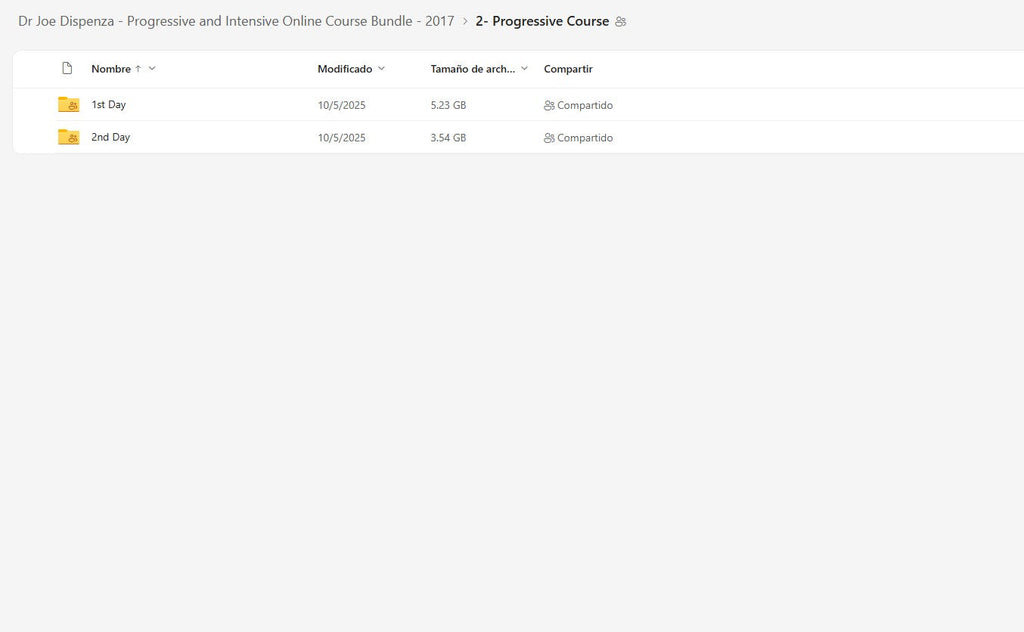 Dr Joe Dispenza - Progressive and Intensive Online Course Bundle Module 2 on My Premium Courses