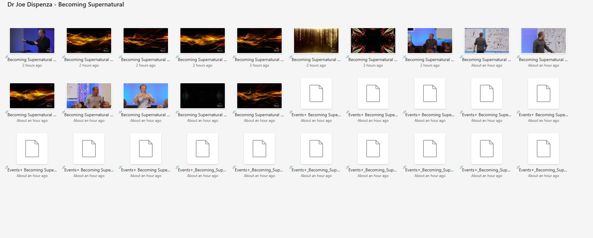 Dr Joe Dispenza - Becoming Supernatural Modules on mypremiumcourses.com