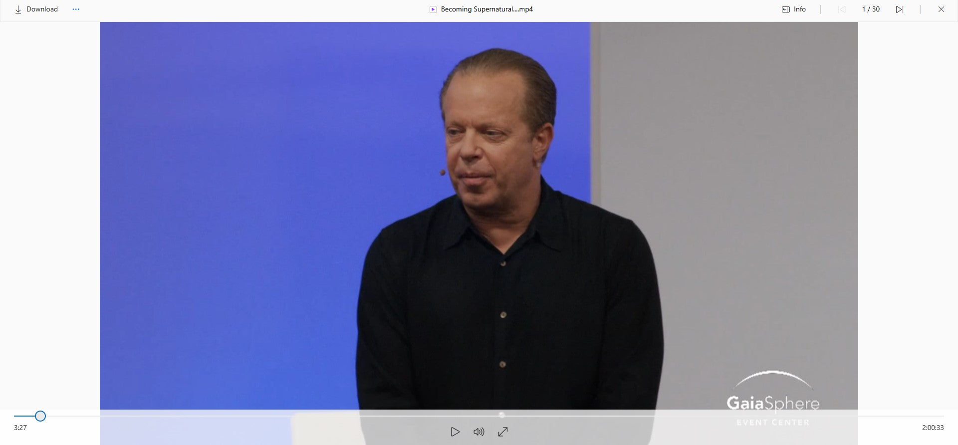 Dr Joe Dispenza - Becoming Supernatural Video File on mypremiumcourses.com