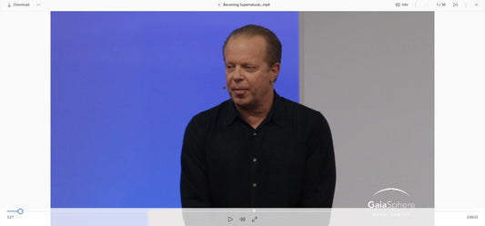 Dr Joe Dispenza - Becoming Supernatural Video File on mypremiumcourses.com