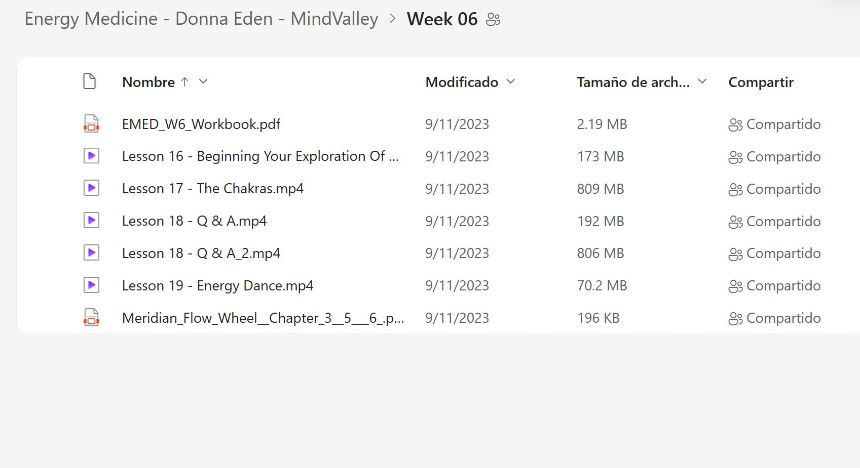 Energy Medicine - Donna Eden - Module 8 on My Premium Courses