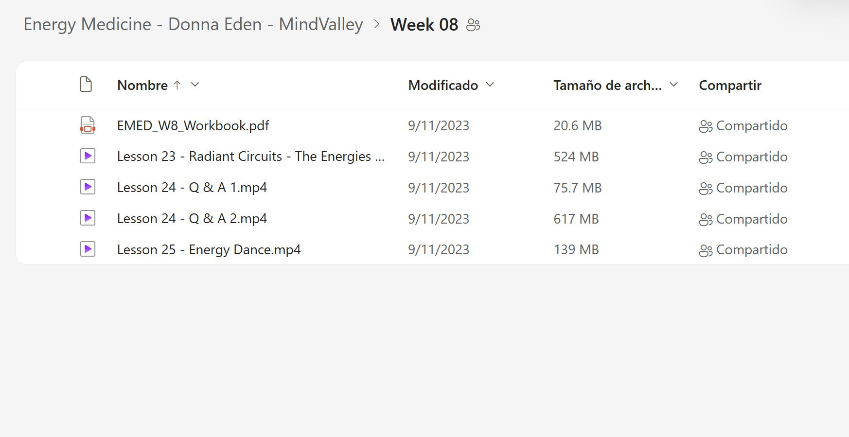 Energy Medicine - Donna Eden - Module 9 on My Premium Courses