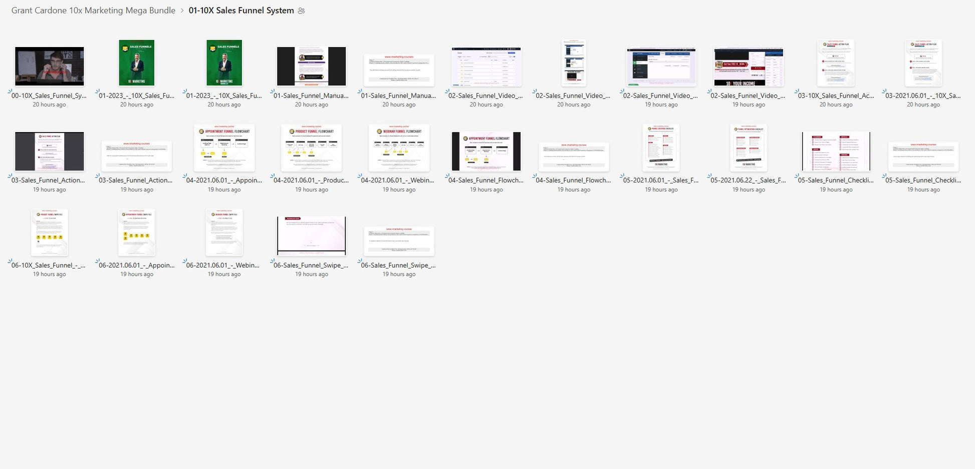 Grant Cardone – 10X Marketing Mega Bundle Module 1 on My Premium Courses