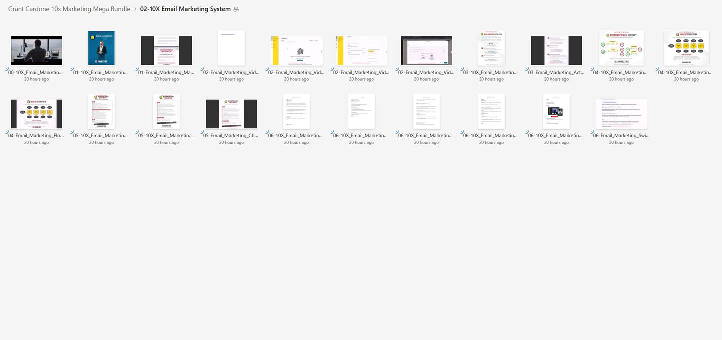 Grant Cardone – 10X Marketing Mega Bundle Module 2 on My Premium Courses