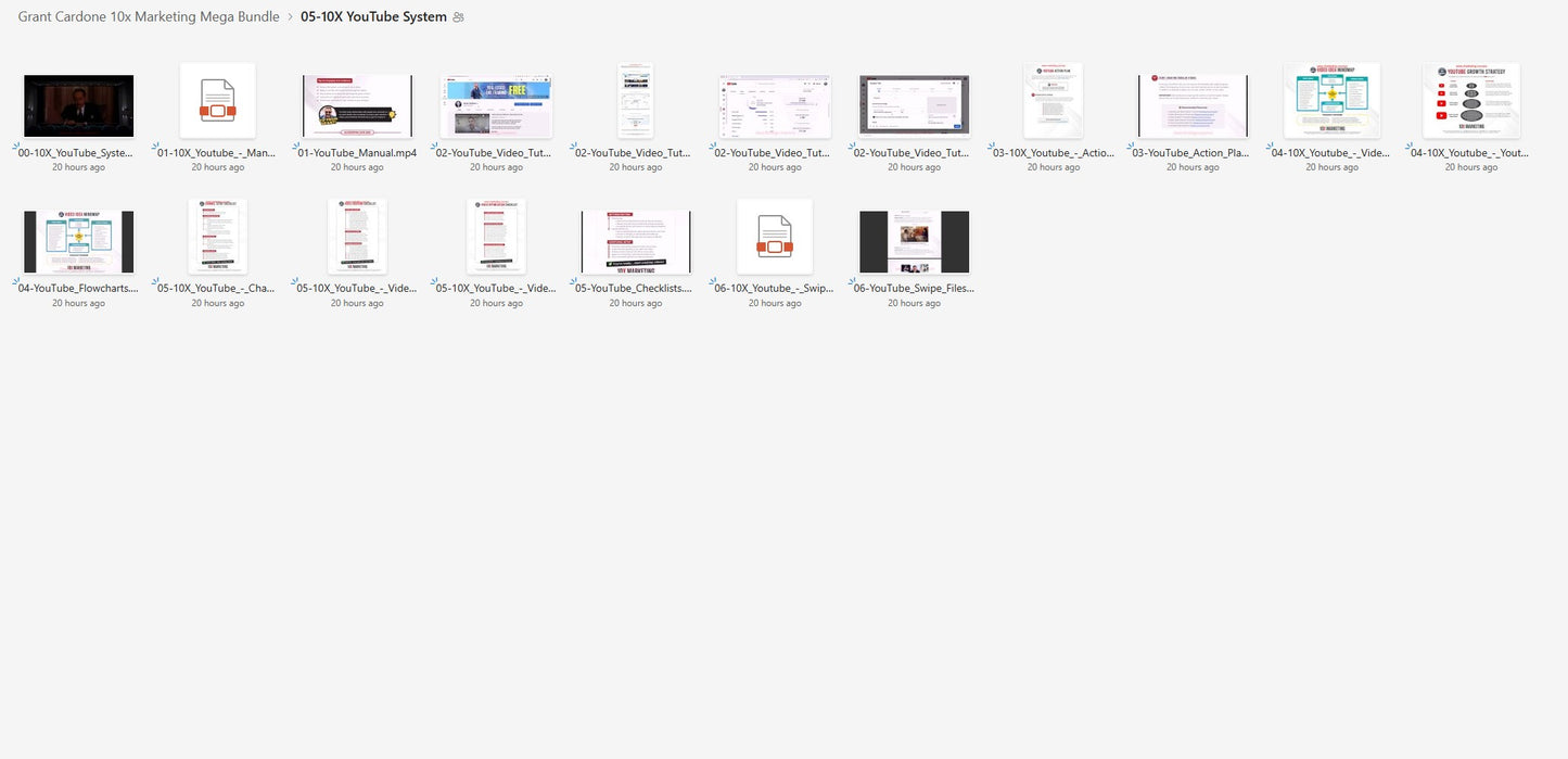 Grant Cardone – 10X Marketing Mega Bundle Module 5 on My Premium Courses