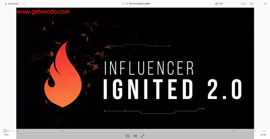 Iman Gadzhi - Influencer Ignited 2.0 Video File on My Premium Courses