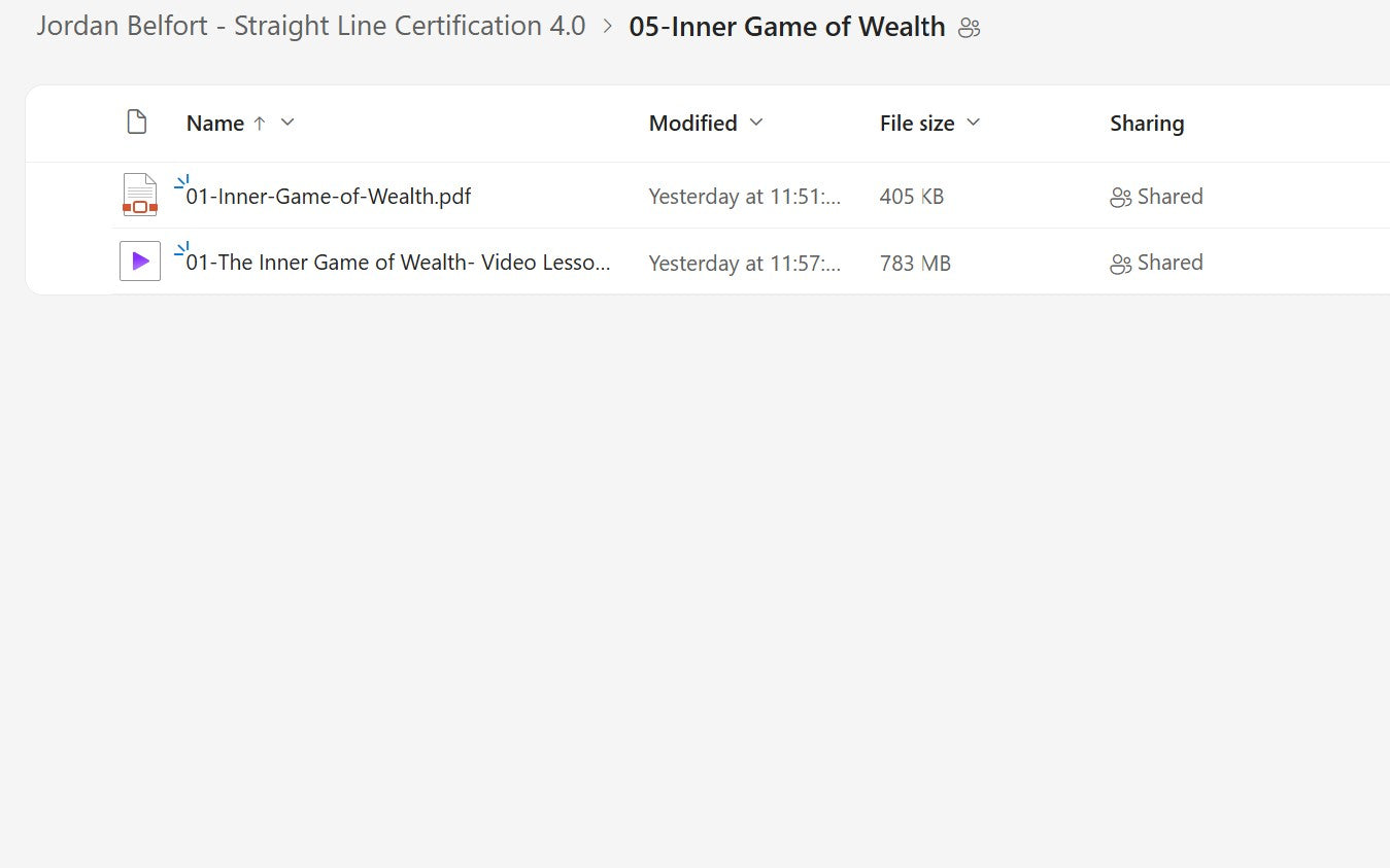 Jordan Belfort – Straight Line Sales Certification 4.0 Module 5 on My Premium Courses