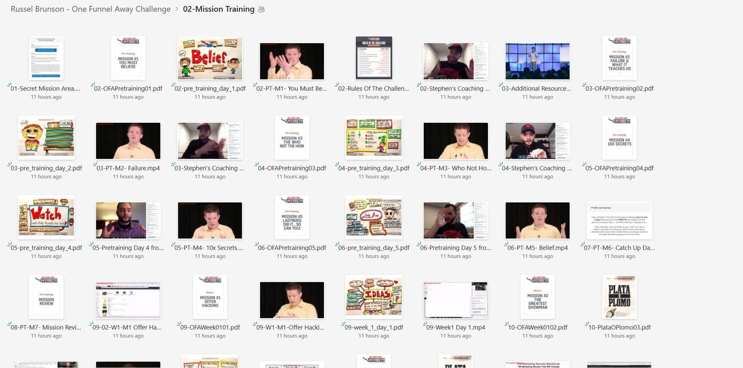 Russell Brunson - One Funnel Away Challenge (2020 Version) Module 2 on My Premium Courses