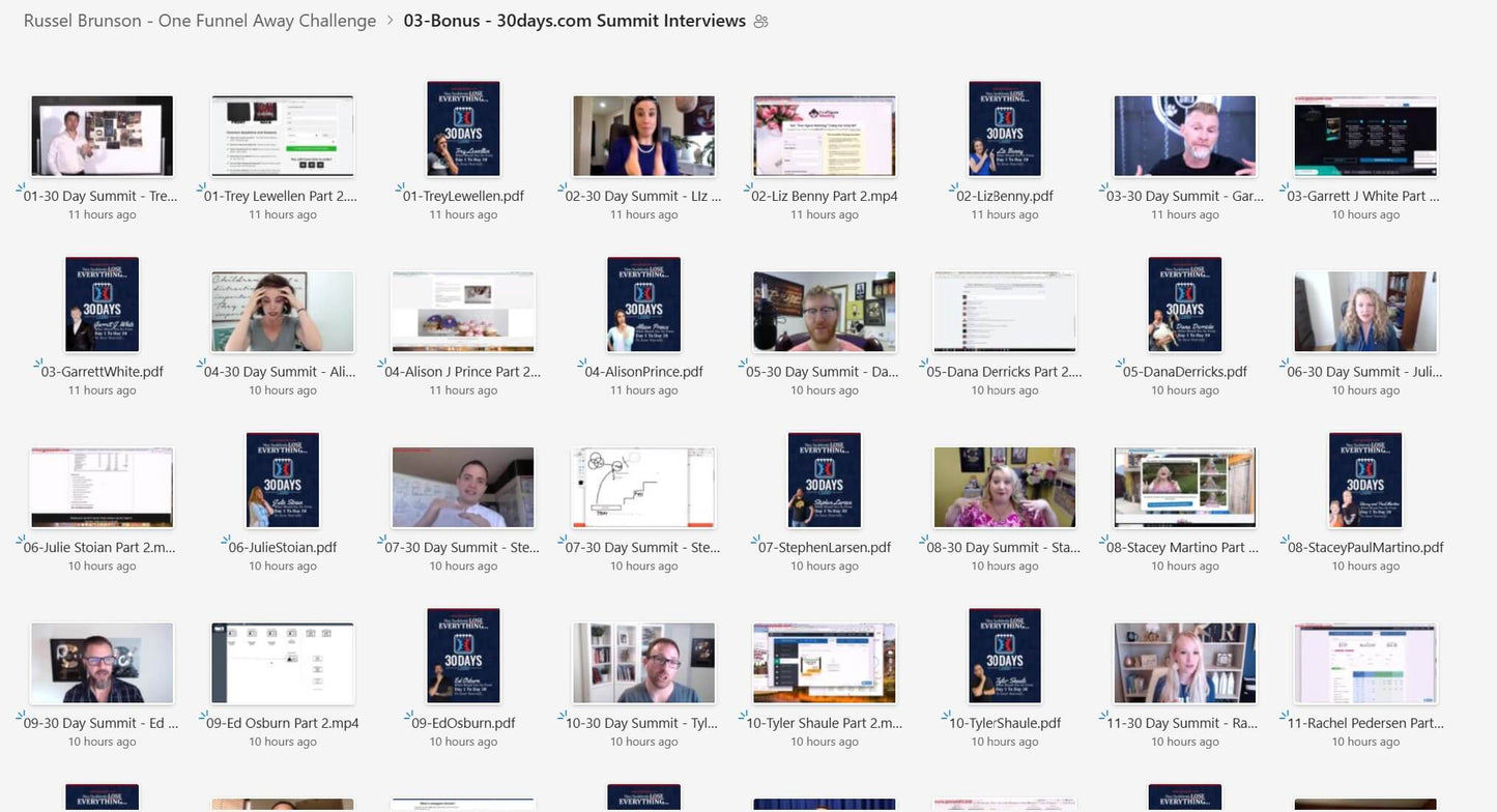 Russell Brunson - One Funnel Away Challenge (2020 Version) Module 3 on My Premium Courses