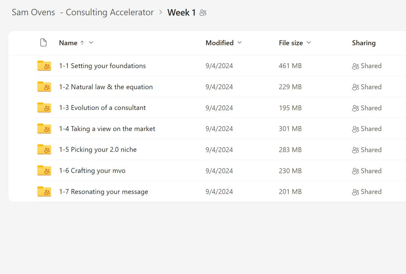 Sam Ovens - Consulting Accelerator Course Module 1 on My Premium Courses