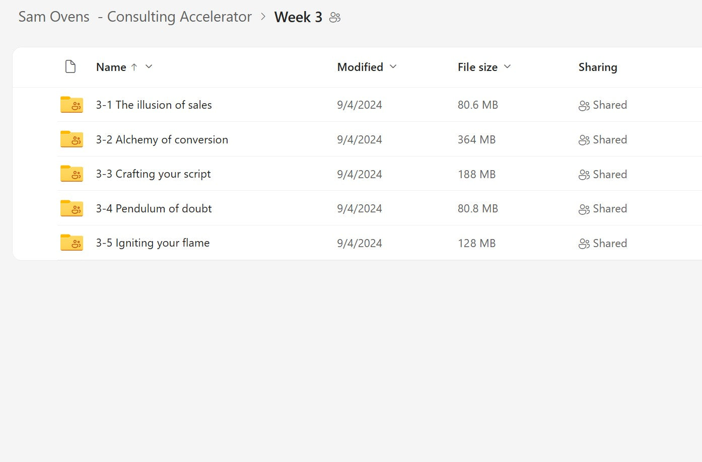 Sam Ovens - Consulting Accelerator Course Module 3 on My Premium Courses