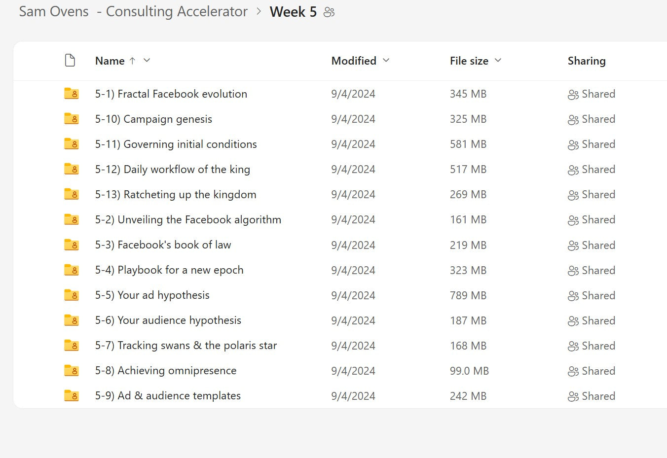 Sam Ovens - Consulting Accelerator Course Module 5 on My Premium Courses