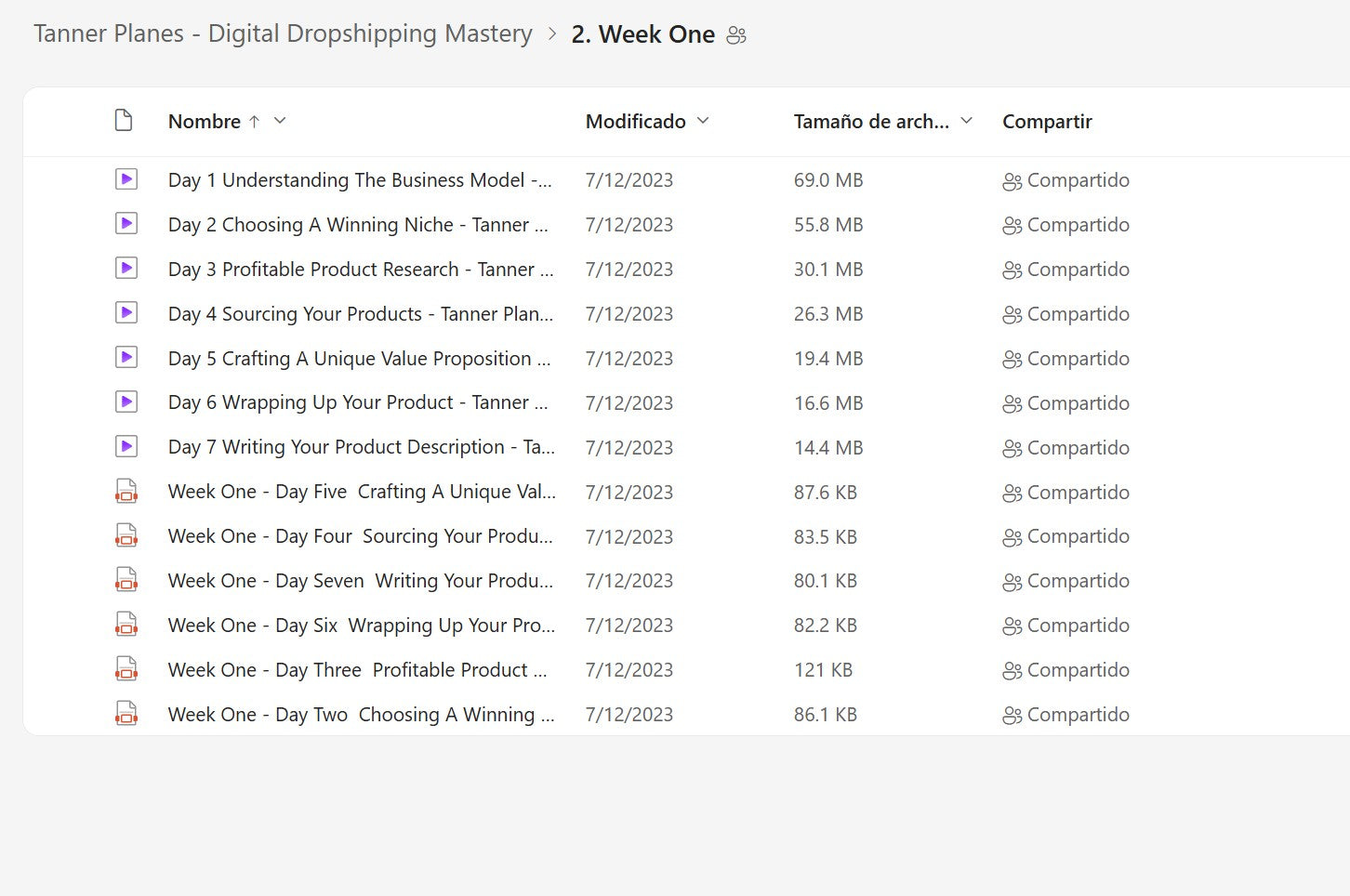 Tanner Planes – Digital Dropshipping Mastery Module 2 on My Premium Courses