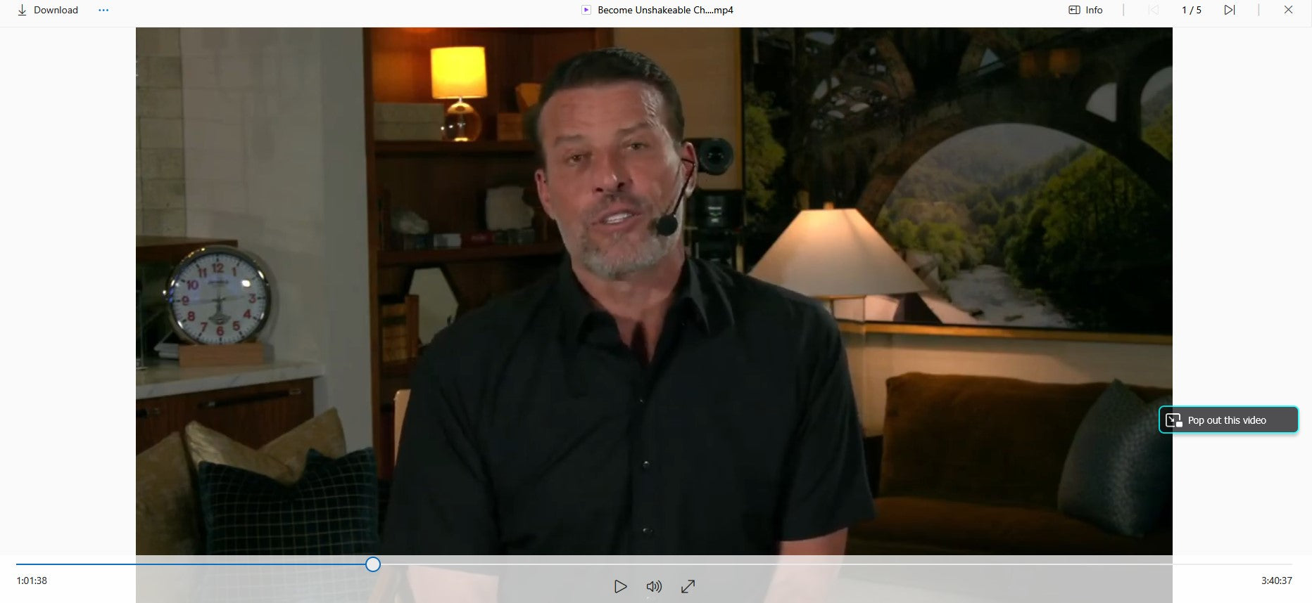 Tony Robbins - Become Unshakeable Challenge 2023 Video File on My Premium Courses