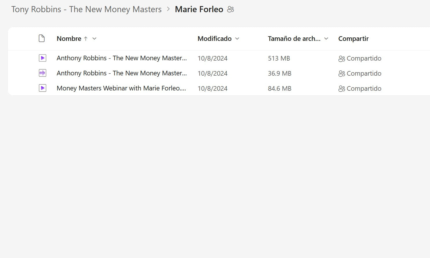 Tony Robbins – The New Money Masters Module 10 Marie Forleo on My Premium Courses