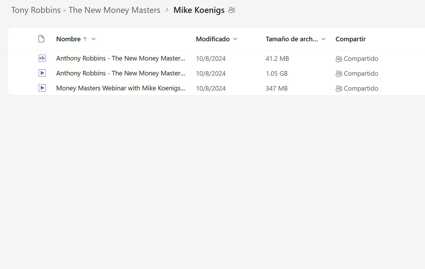 Tony Robbins – The New Money Masters Module 11 Mike Koenigs on My Premium Courses
