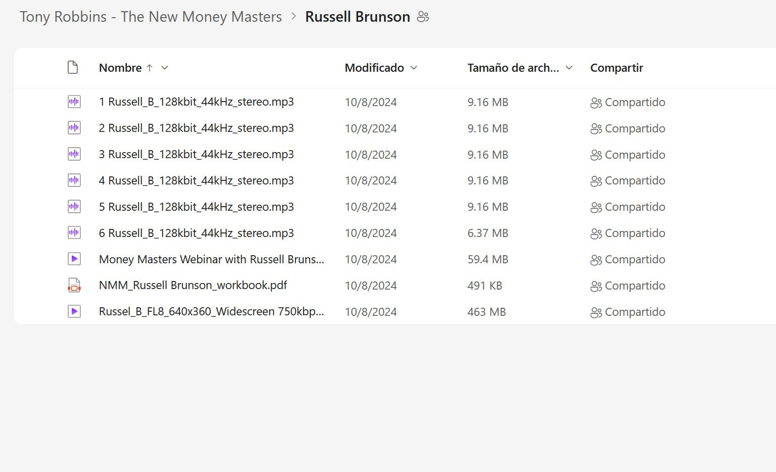 Tony Robbins – The New Money Masters Module 12 Russell Brunson on My Premium Courses